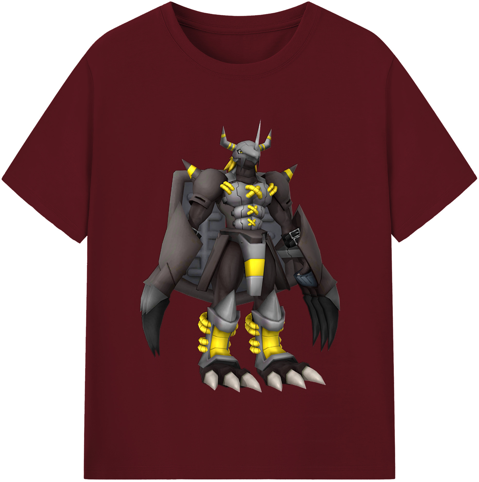 （画像用） Digimon デジタルモンスター/デジモン 綿100％半袖Tシャツ（フロントプリント）